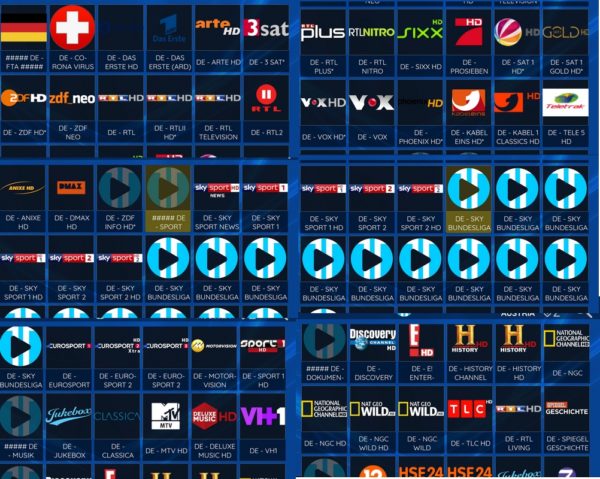 IPTV VOD Deutscher Kanal