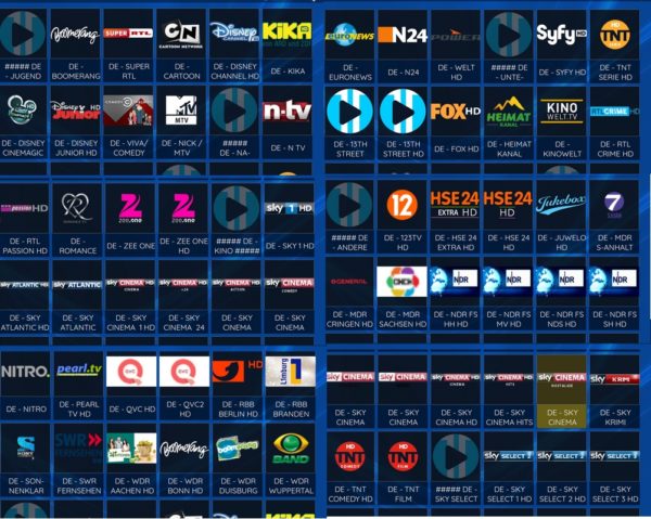 IPTV VOD Deutscher Kanal